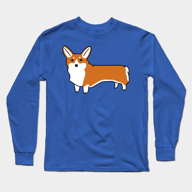 Corgi Long Sleeve T-Shirt by saradaboru